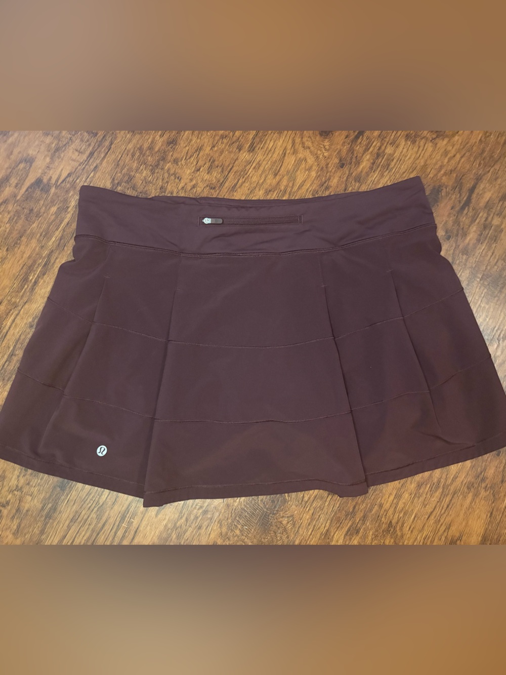 lululemon athletica Women's Burgundy Athletic Skort